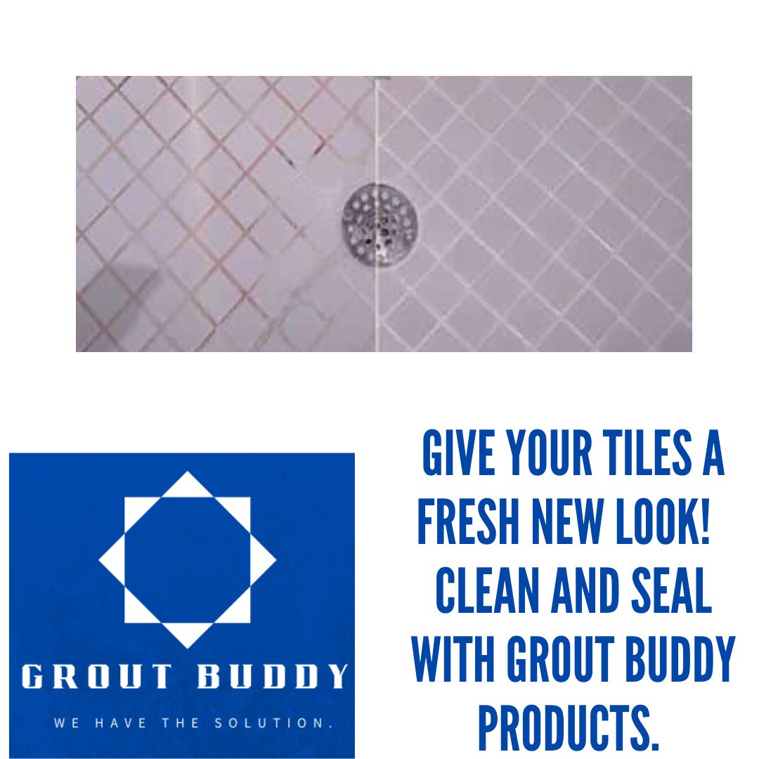 Tile and Grout Cleaning solution base Combo with FREE Grout Brush