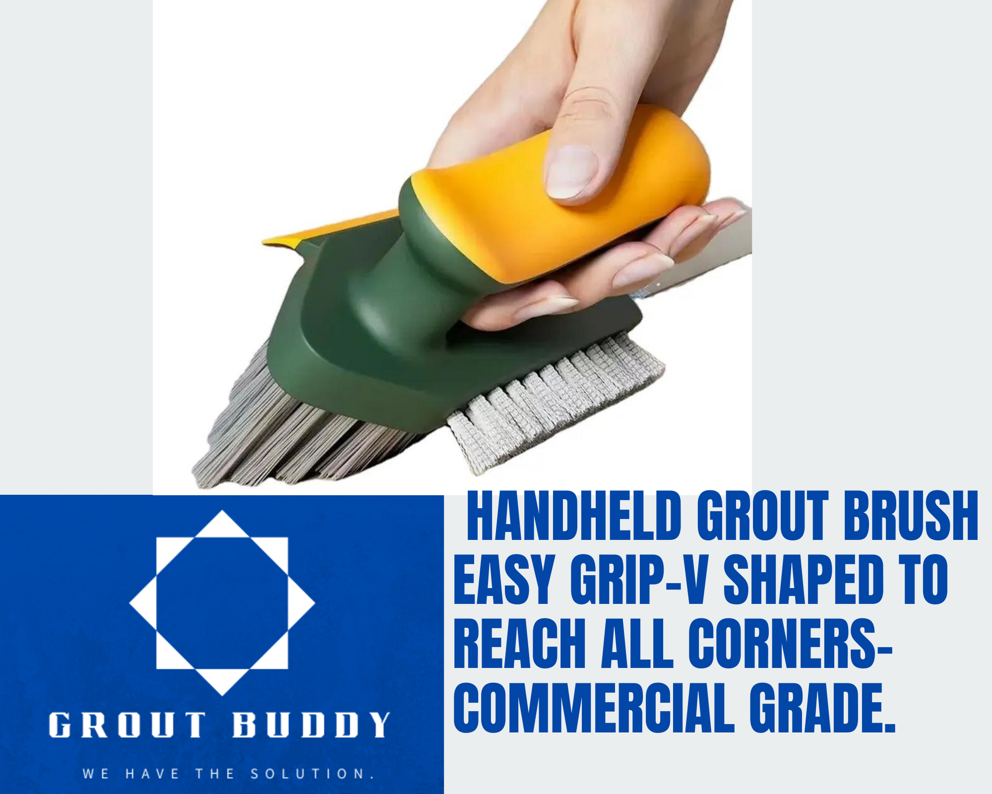 SHARK TILE & GROUT BRUSH - Clean Quest Products
